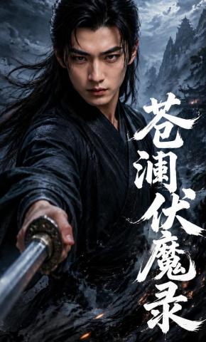 短剧《苍澜伏魔录》海报