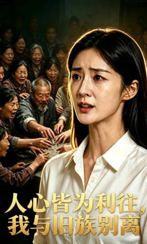 短剧《人心皆为利往，我与旧族别离》海报