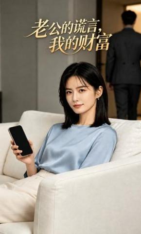 短剧《老公的谎言，我的财富》海报