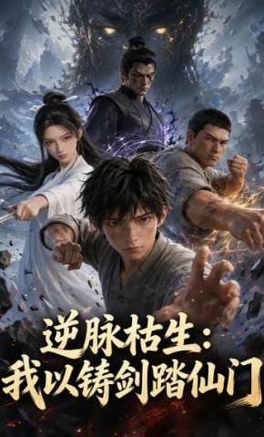 短剧《逆脉枯生：我以铸剑踏仙门》海报