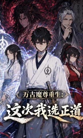 短剧《万古魔尊重生：这次我选正道》海报