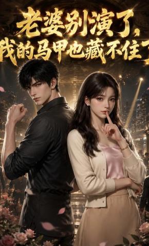 短剧《老婆别演了，我的马甲也藏不住了》海报