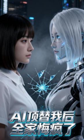 短剧《AI顶替我后全家悔疯了》海报