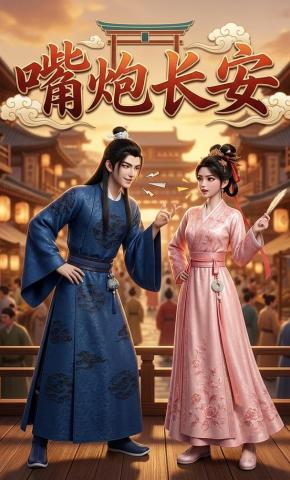 短剧《嘴炮长安》海报