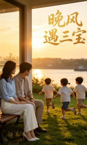 短剧《晚风遇三宝》海报