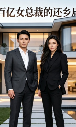 短剧《百亿女总裁的还乡局》海报
