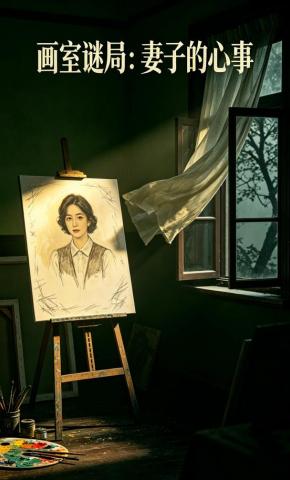 短剧《画室谜局：妻子的心事》海报