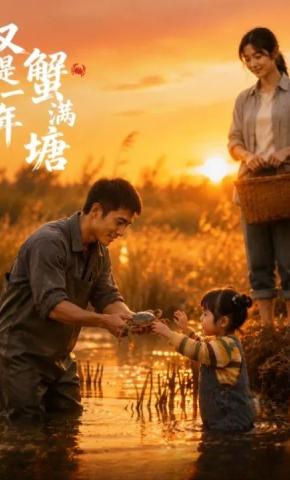 短剧《又是一年蟹满塘》海报
