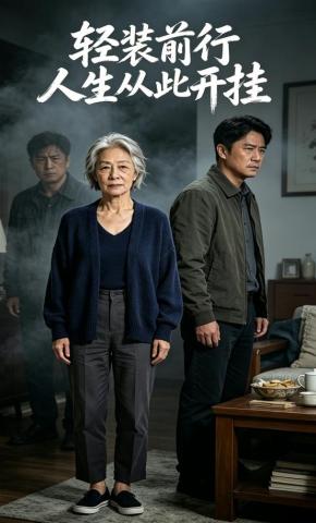 短剧《轻装前行，人生从此开挂》海报