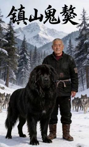 短剧《镇山鬼獒》海报