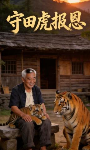 短剧《守田虎报恩》海报
