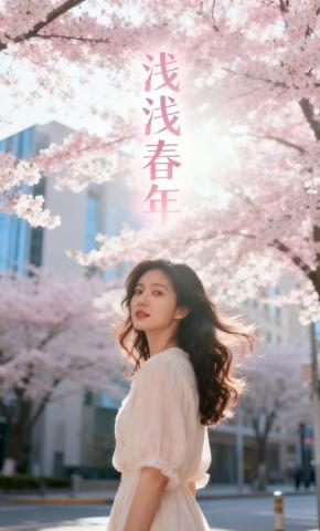 短剧《浅浅春年》海报