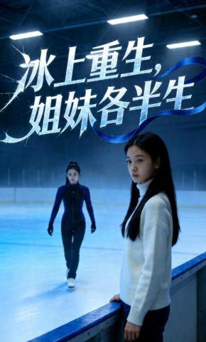 短剧《冰上重生，姐妹各半生》海报