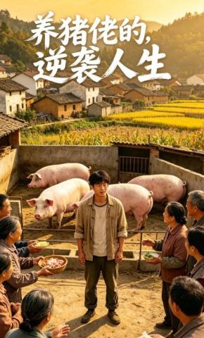 短剧《养猪佬的逆袭人生》海报