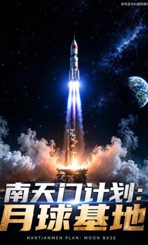 短剧《南天门计划：月球基地》海报