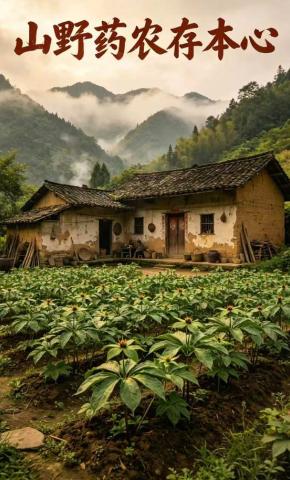 短剧《山野药农存本心》海报