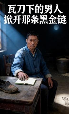 短剧《瓦刀下的男人，掀开那条黑金链》海报