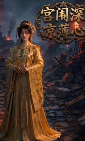 短剧《宫闱深，凉薄心》海报