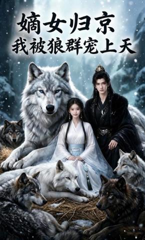 短剧《嫡女归京，我被狼群宠上天》海报