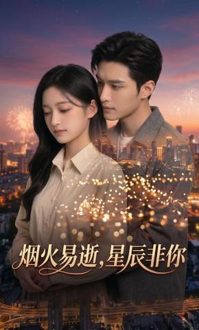 短剧《烟火易逝，星辰非你》海报