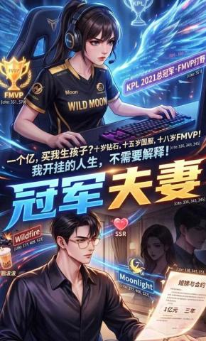 短剧《冠军夫妻》海报