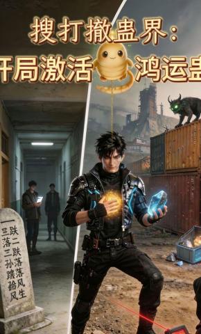 短剧《搜打撤蛊界：开局激活鸿运蛊》海报