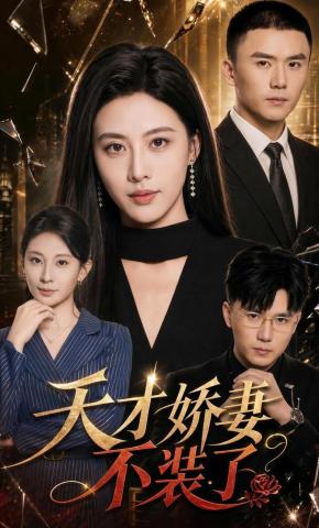 短剧《天才娇妻不装了》海报