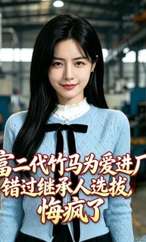 短剧《富二代竹马为爱进厂错过继承人选拔，悔疯了》海报