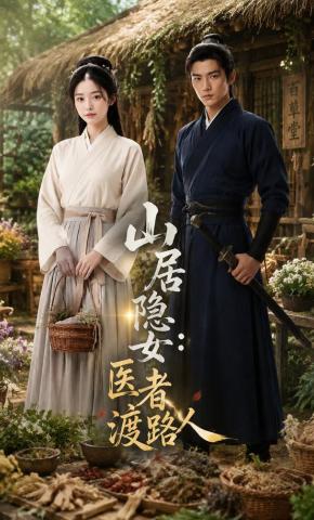 短剧《山居隐女：医者渡路人》海报
