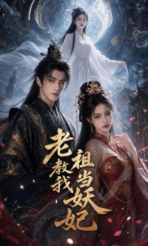 短剧《老祖教我当妖妃》海报