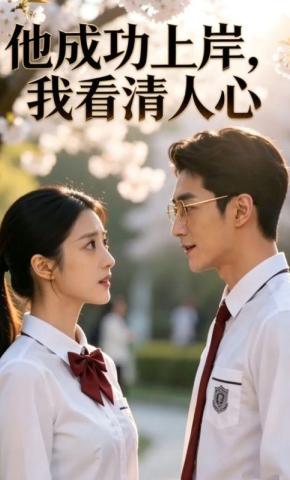 短剧《他成功上岸，我看清人心》海报