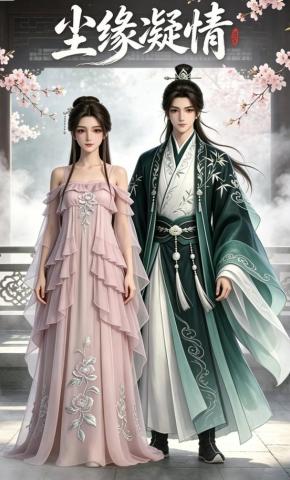 短剧《尘缘凝情》海报