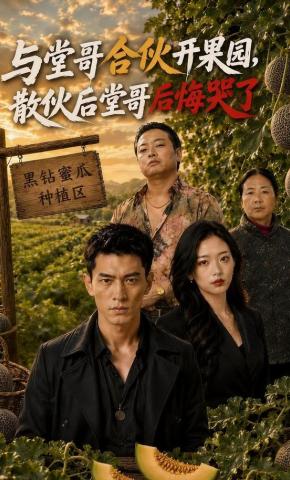 短剧《与堂哥合伙开果园，散伙后堂哥后悔哭了》海报