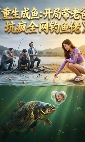 短剧《重生成鱼：开局带老爸坑疯全网钓鱼佬》海报