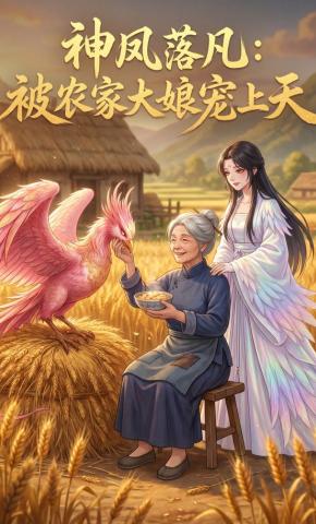 短剧《神凤落凡:被农家大娘宠上天》海报