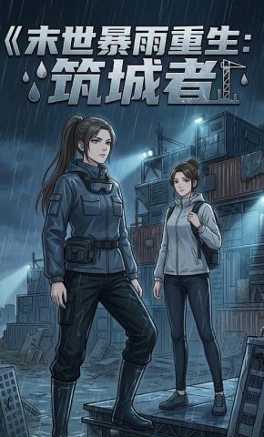 短剧《末世暴雨重生：筑城者》海报