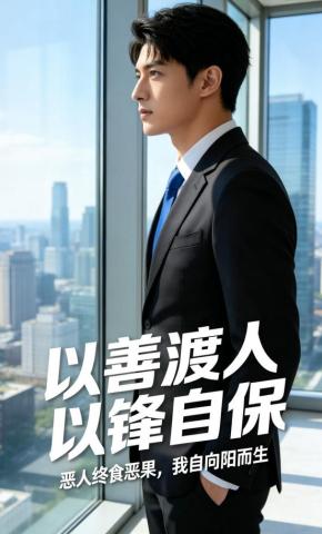 短剧《以善渡人，以锋自保》海报