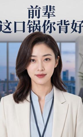 短剧《前辈这口锅你背好》海报