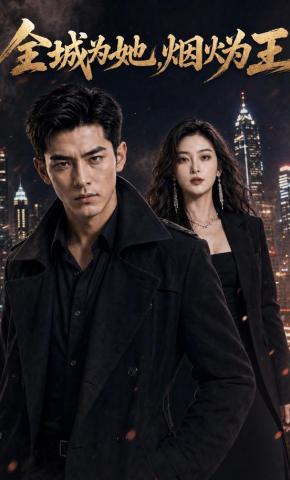 短剧《全城为她，烟火为王》海报