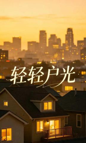 短剧《轻轻户光》海报