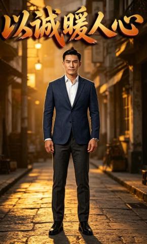 短剧《以诚暖人心》海报