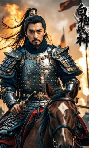 短剧《白袍战神陈庆之》海报
