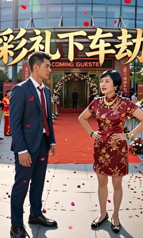 短剧《彩礼下车劫》海报