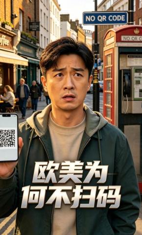 短剧《欧美为何不扫码》海报