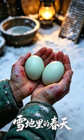 短剧《雪地里的春天》海报