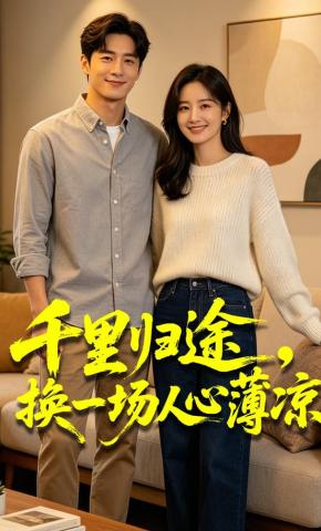 短剧《千里归途，换一场人心薄凉》海报