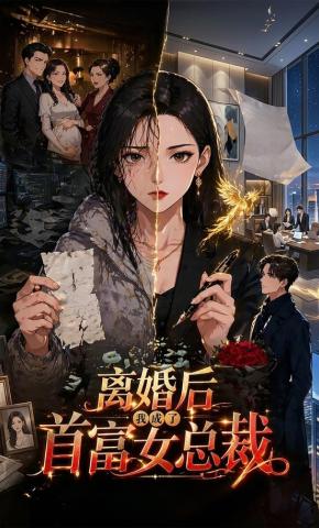 短剧《离婚后我成了首富女总裁》海报