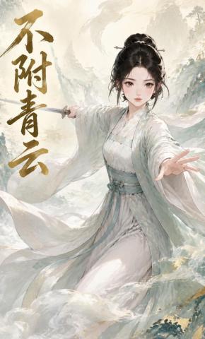 短剧《不附青云》海报