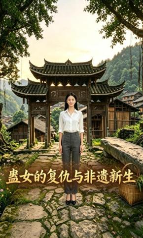 短剧《蛊女的复仇与非遗新生》海报