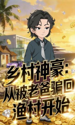 短剧《乡村神豪：从被老爸骗回渔村开始》海报